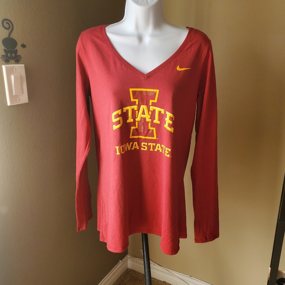 💥Nike Women's Iowa State Long Sleeve Shirt Large